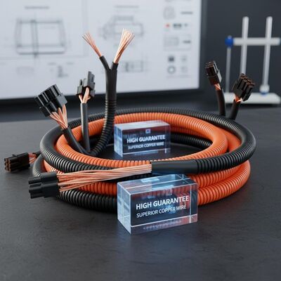 مجموعة أسلاك الحفارات ذات الضمان العالي باستخدام أسلاك نحاسية فائقة وعزل PVC لضمان السلامة والمتانة