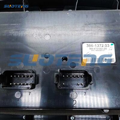 386-1372 لوحة عرض الشاشة 3861372 لـ 12K / 160K / 140K جرافة محرك قطع غيار معدات البناء