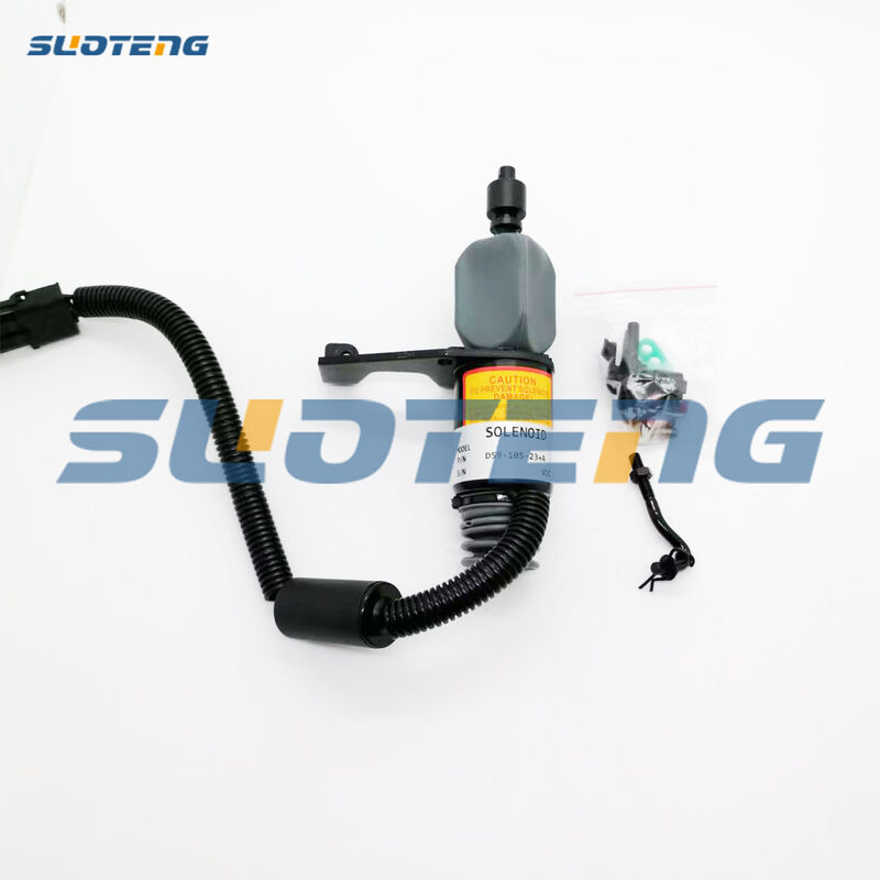 D59-105-23+A Fuel Solenoid Valve for Engine D6114 Fuel Shut Off Solenoid Valve